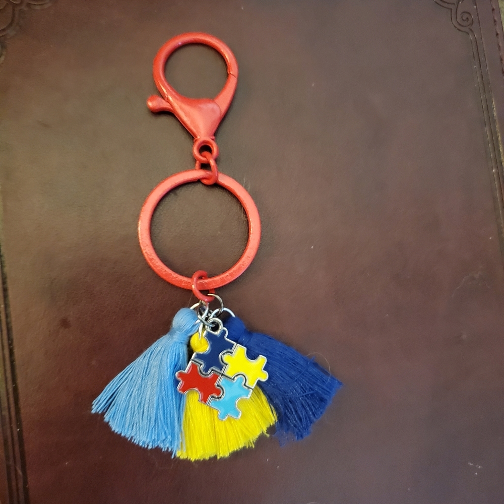 Autism Speaks Keychain NEW